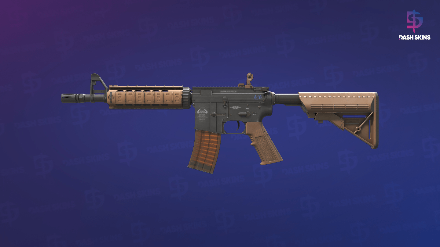 M4A4 | Poly Mag (Minimal Wear) - Frontside Screenshot