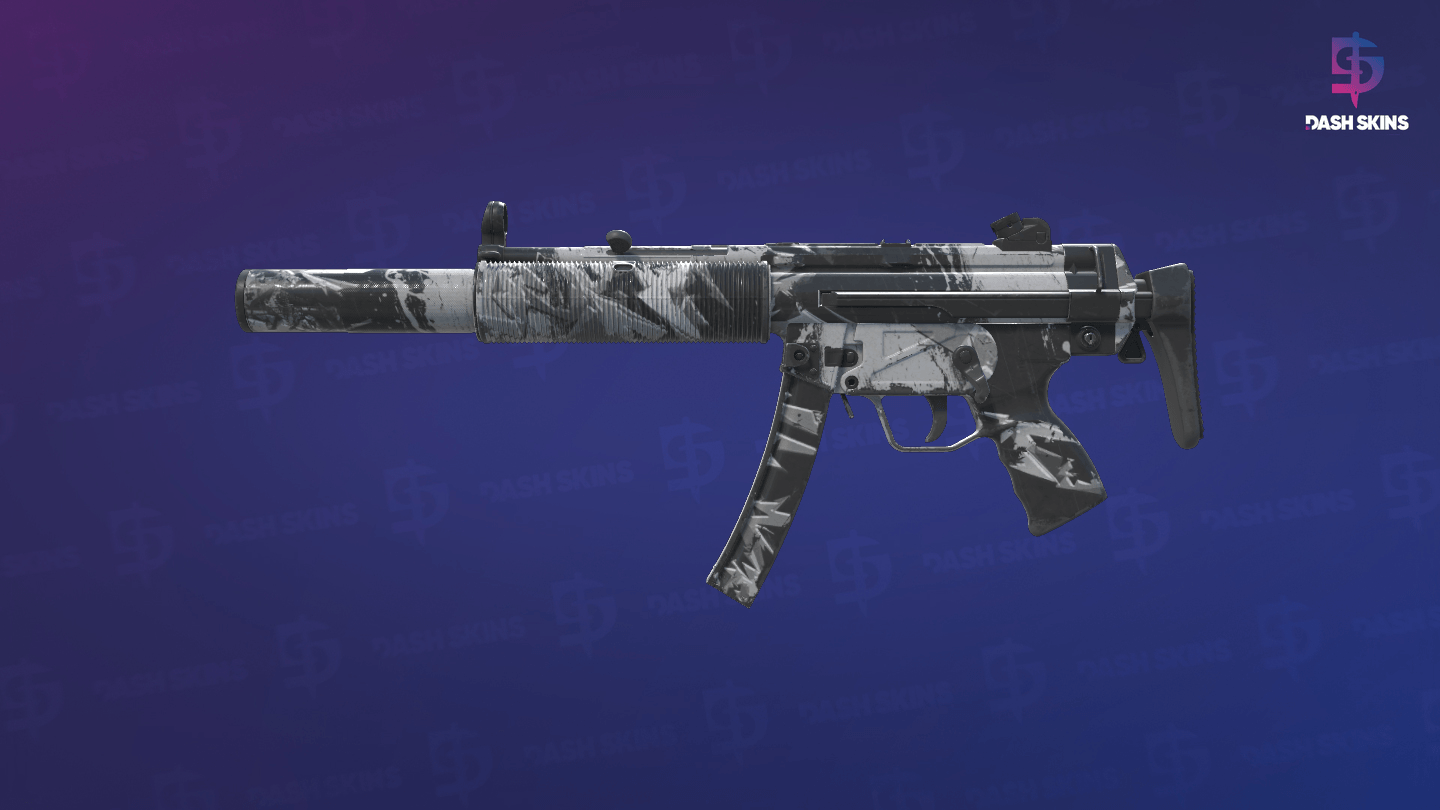 MP5-SD | Snow Splash (Field-Tested) - Frontside Screenshot