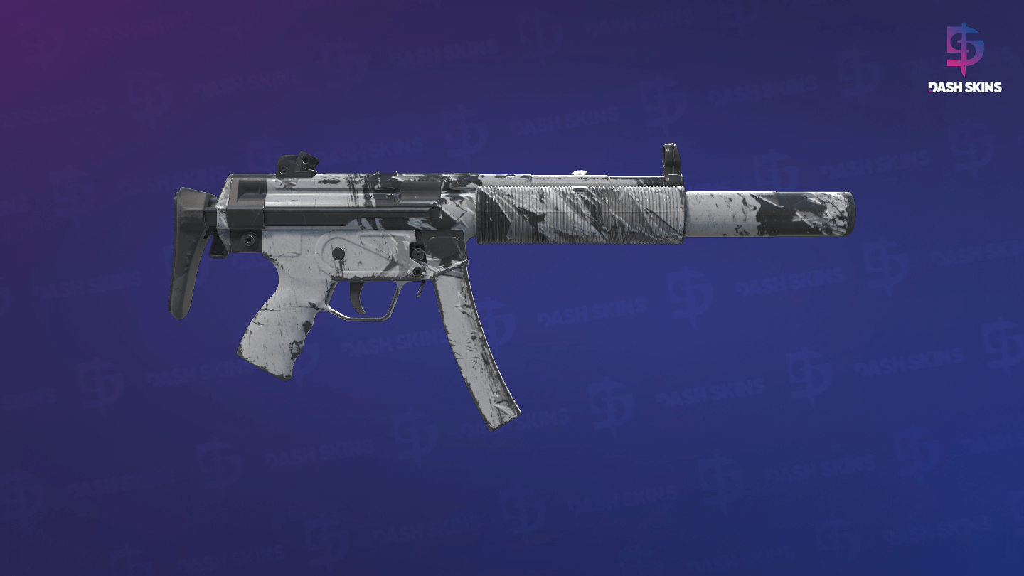 MP5-SD | Snow Splash (Field-Tested) - Backside Screenshot