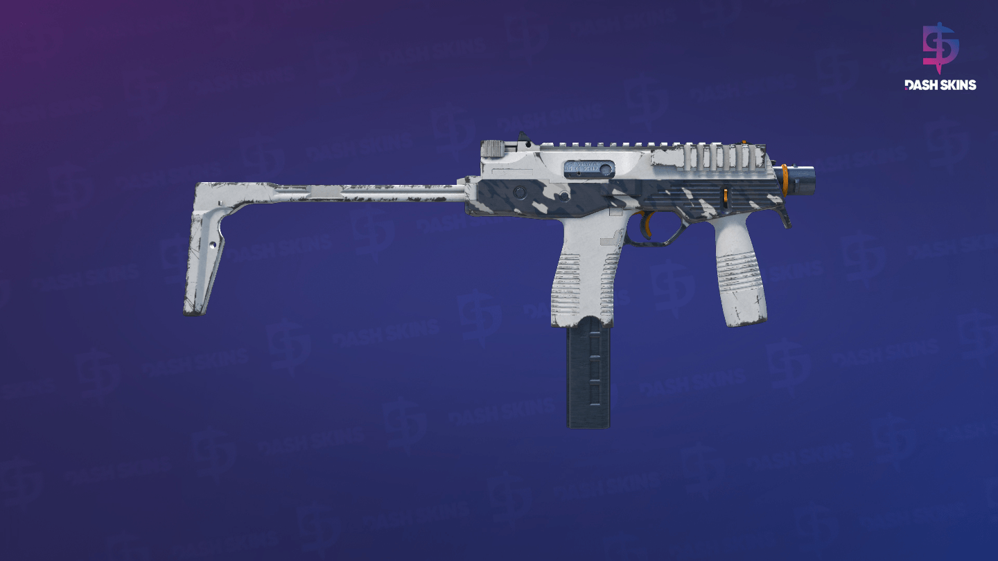 MP9 | Arctic Tri-Tone (Field-Tested) - Backside Screenshot