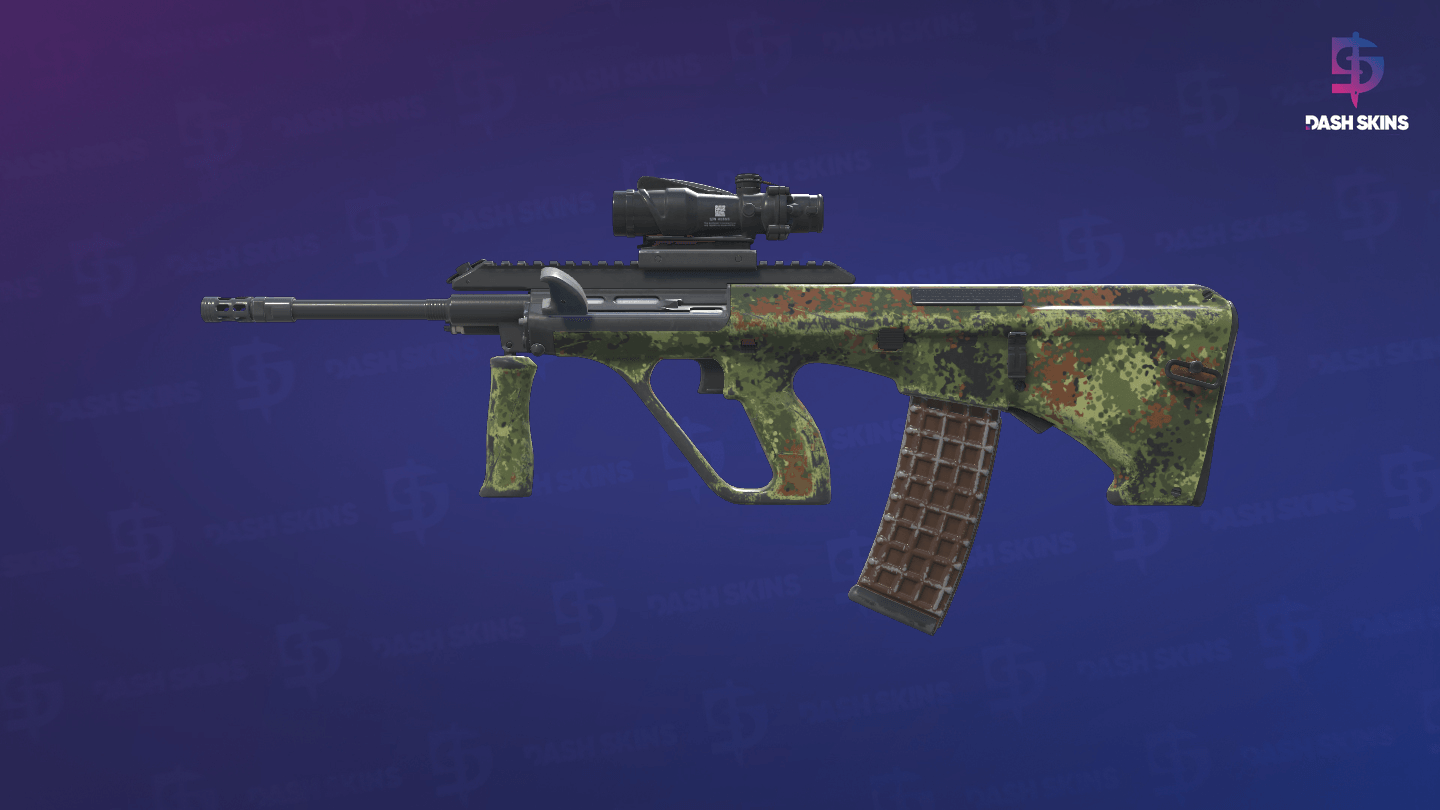 AUG | Commando Company (Field-Tested) - Frontside Screenshot