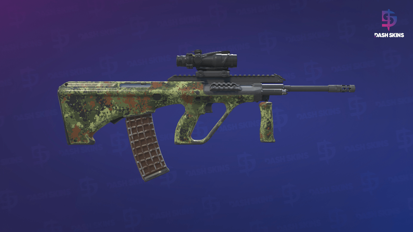 AUG | Commando Company (Field-Tested) - Backside Screenshot