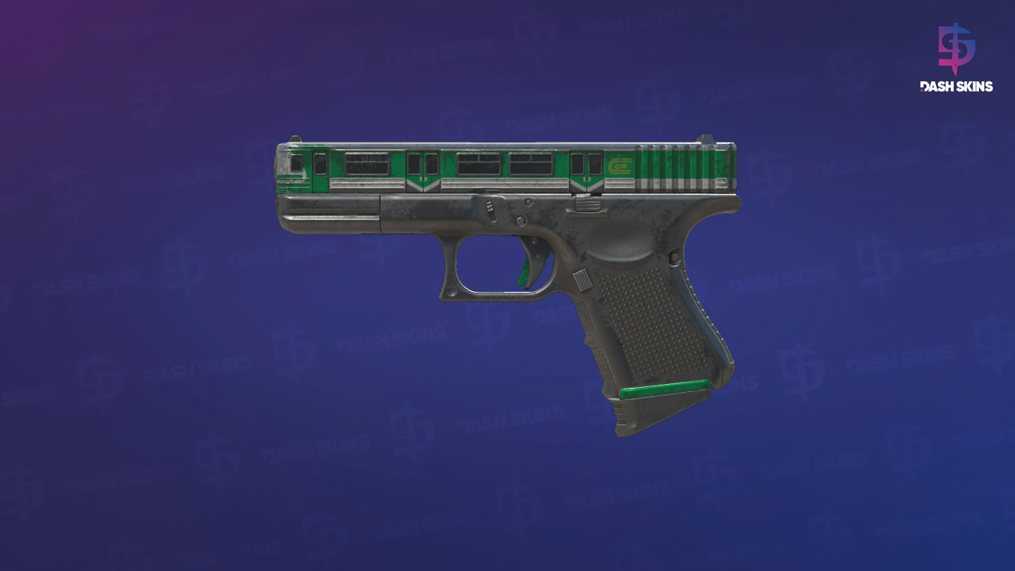 Glock-18 | Green Line (Field-Tested) - Frontside Screenshot