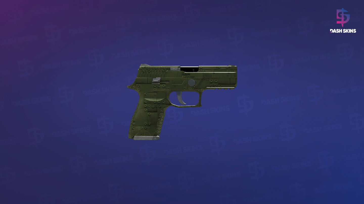 P250 | Iron Clad (Field-Tested) - Backside Screenshot