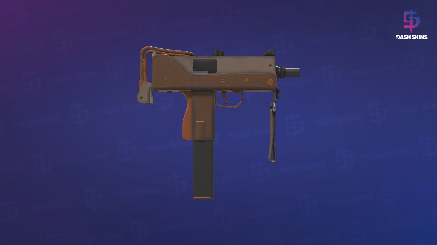 MAC-10 | Bronzer (Minimal Wear) - Backside Screenshot
