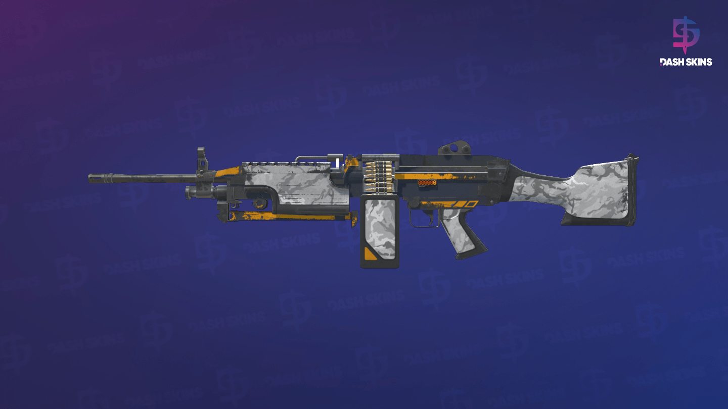 StatTrak™ M249 | Spectre (Field-Tested) - Frontside Screenshot