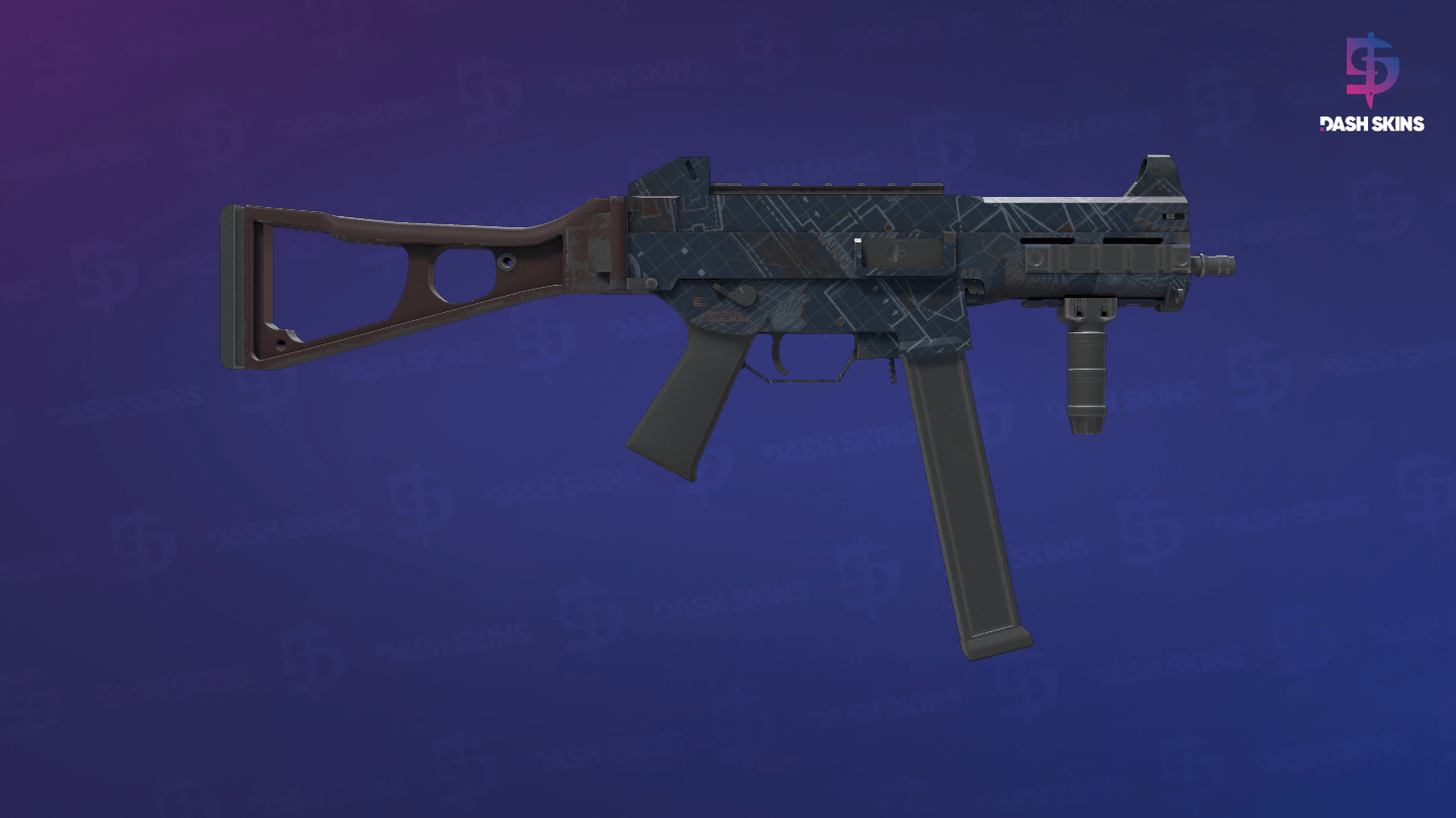 UMP-45 | Facility Dark (Field-Tested) - Backside Screenshot