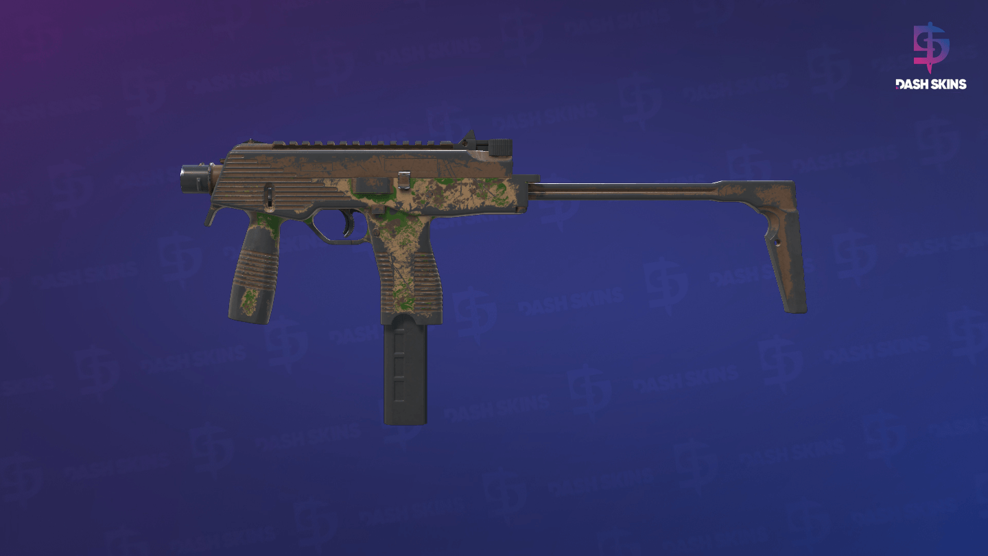 MP9 | Multi-Terrain (Battle-Scarred) - Frontside Screenshot