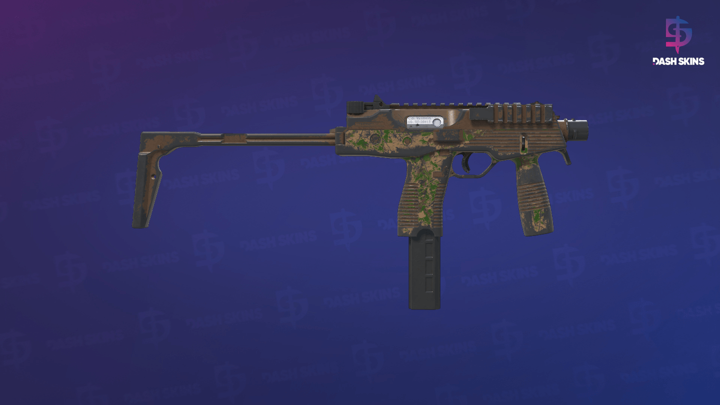 MP9 | Multi-Terrain (Battle-Scarred) - Backside Screenshot