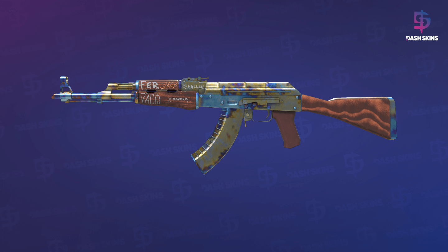 AK-47 | Case Hardened (Field-Tested) - Frontside Screenshot