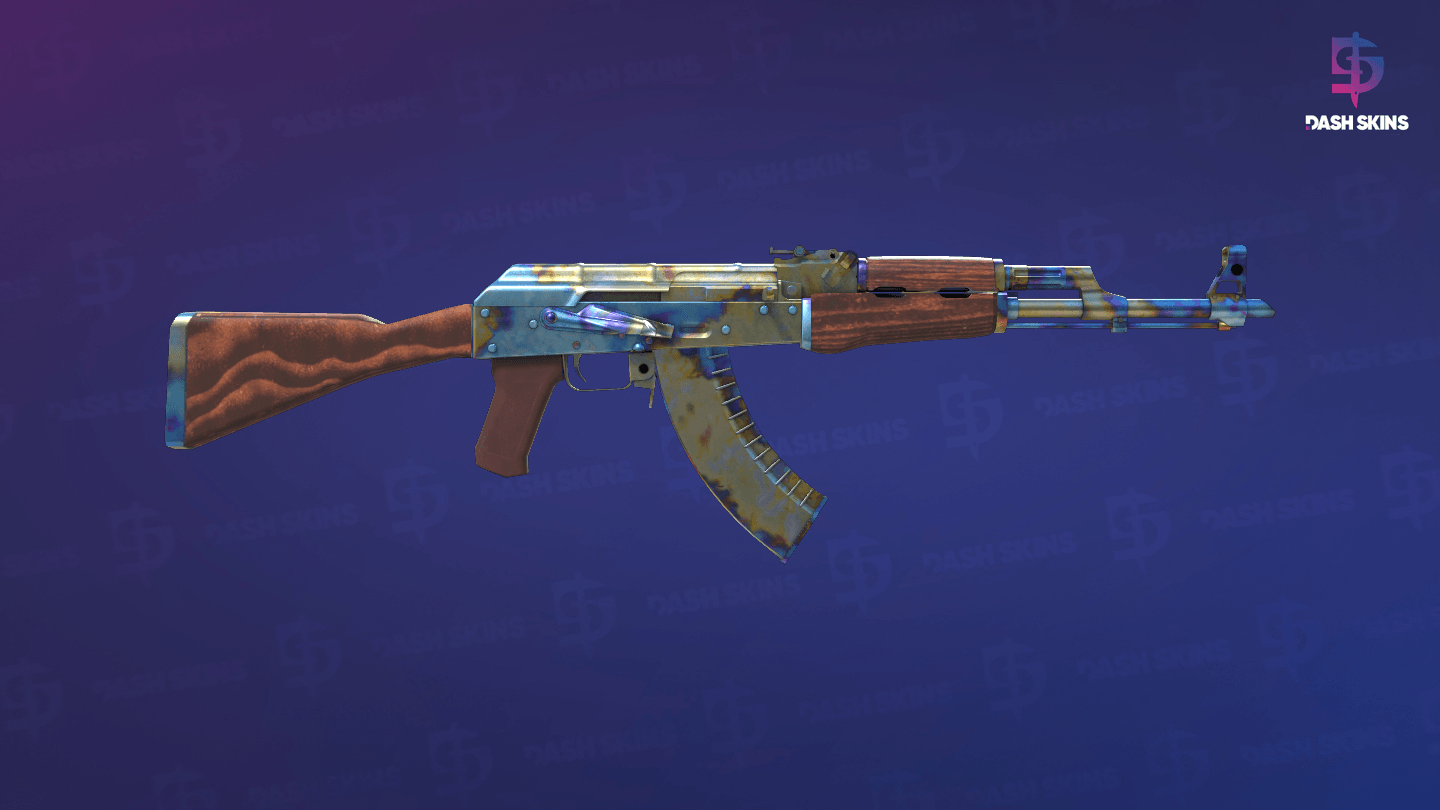 AK-47 | Case Hardened (Field-Tested) - Backside Screenshot