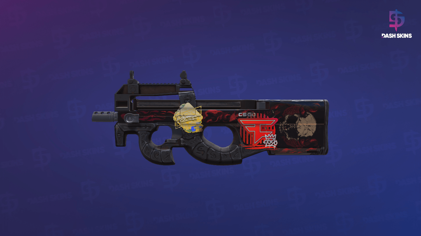 P90 | Shallow Grave (Field-Tested) - Frontside Screenshot