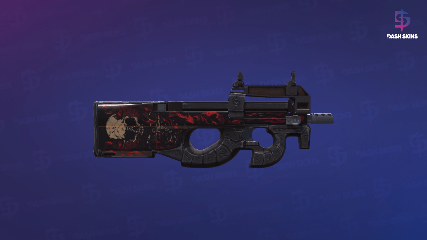 P90 | Shallow Grave (Field-Tested) - Backside Screenshot