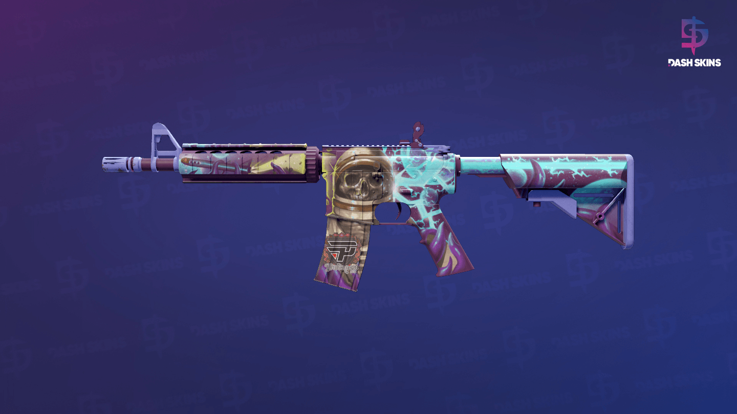 M4A4 | Desolate Space (Field-Tested) - Frontside Screenshot