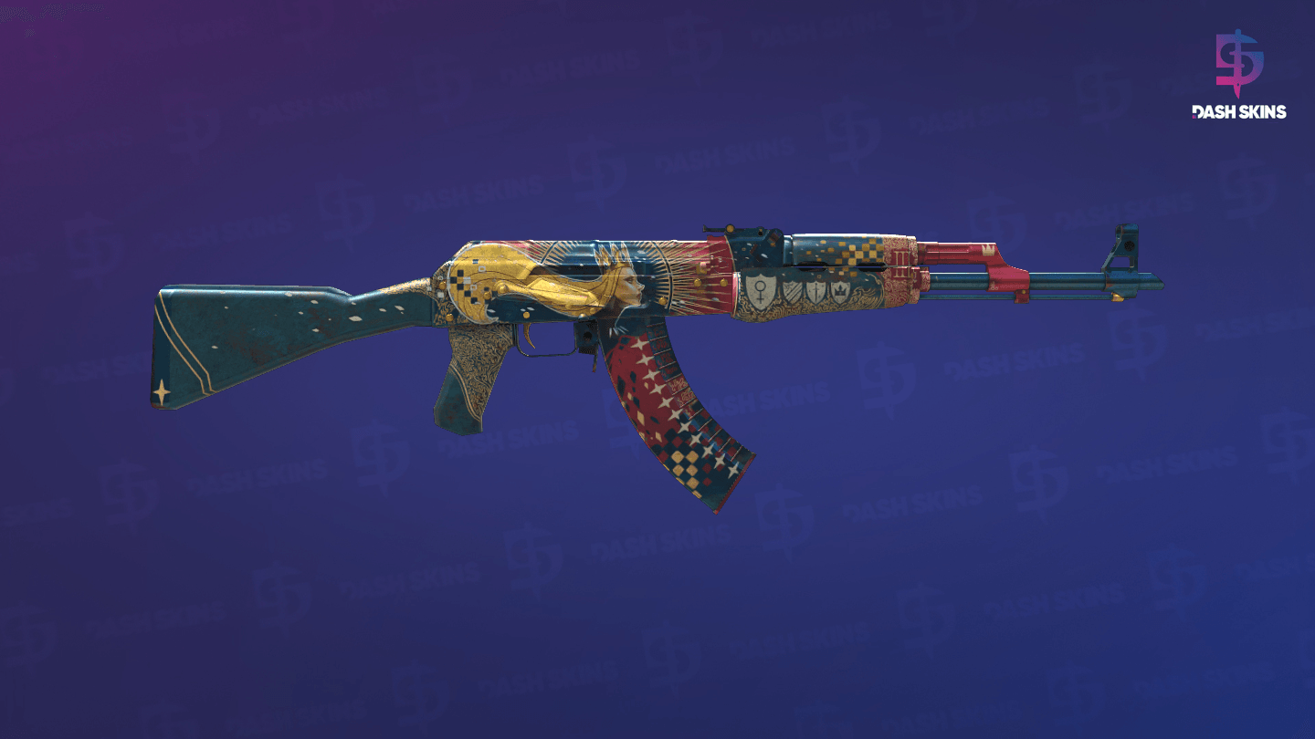 AK-47 | The Empress (Battle-Scarred) - Backside Screenshot