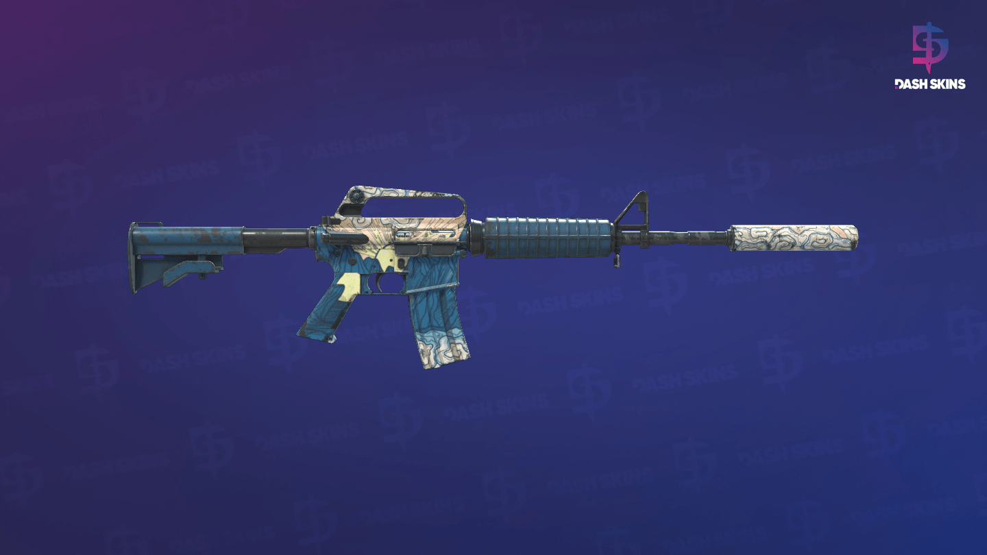 M4A1-S | Solitude (Field-Tested) - Backside Screenshot