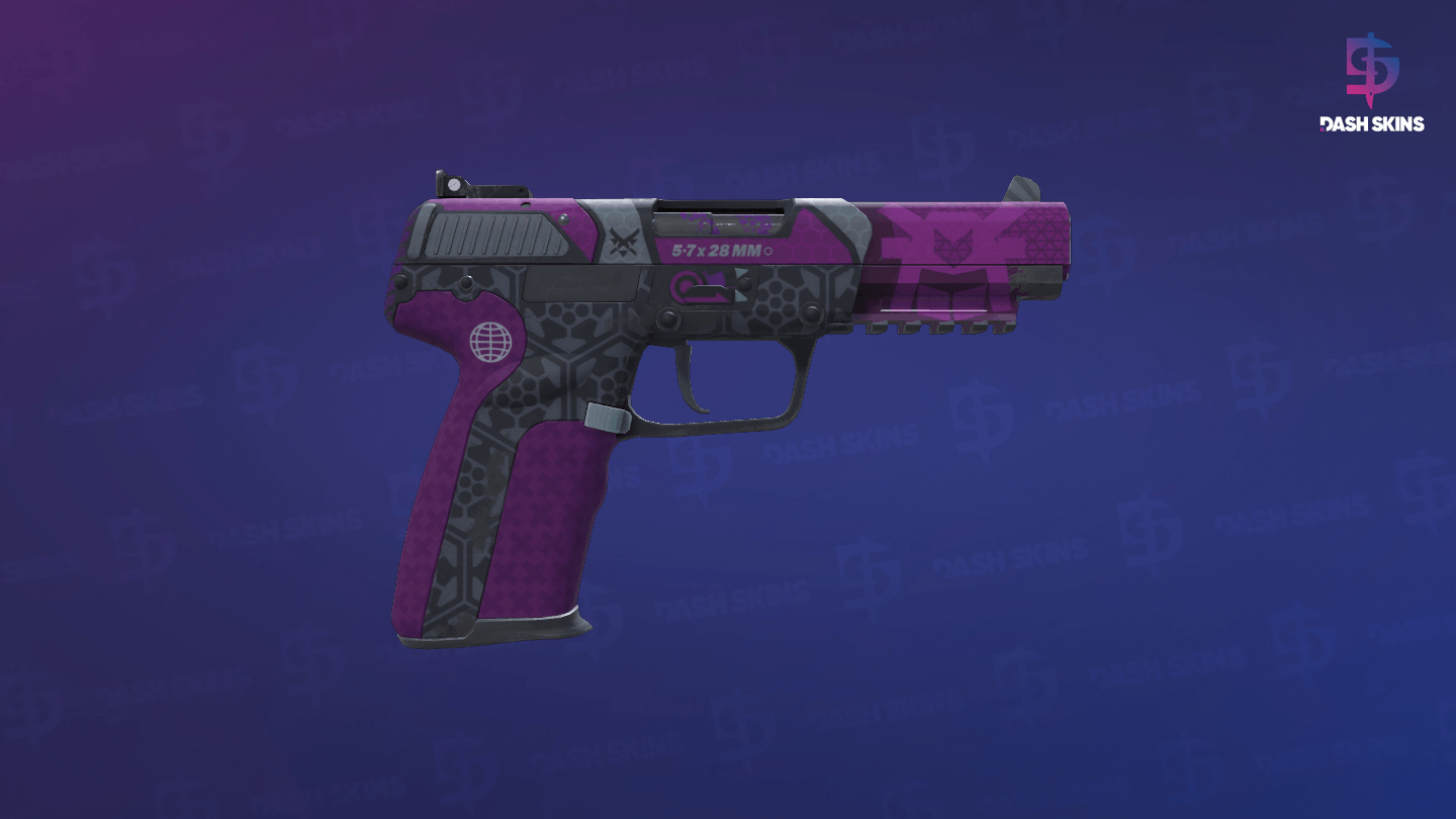 Five-SeveN | Violent Daimyo (Field-Tested) - Backside Screenshot