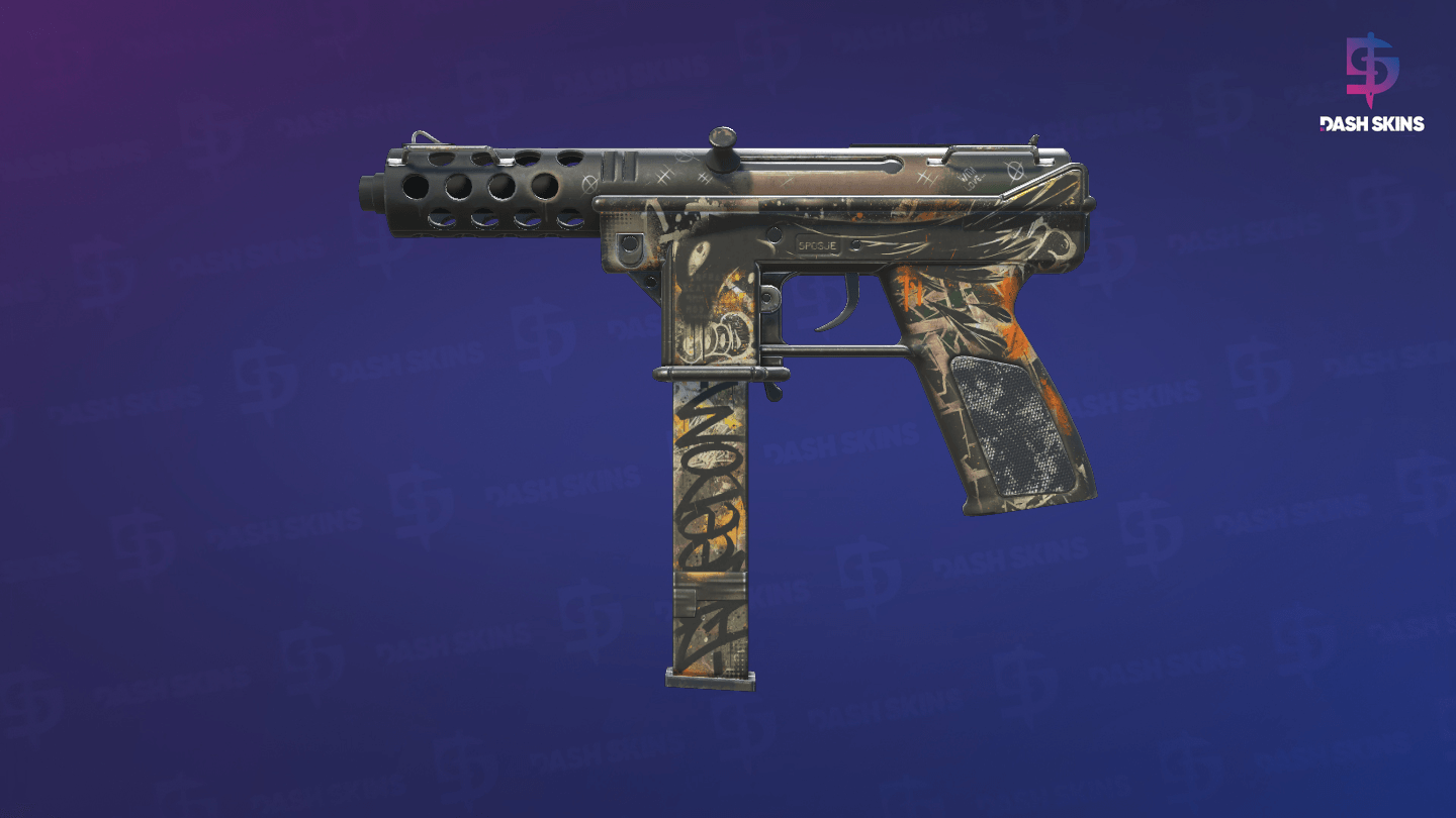 Tec-9 | Rebel (Field-Tested) - Frontside Screenshot