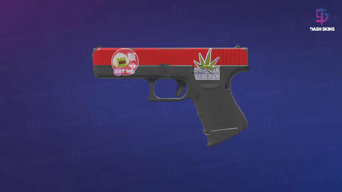 Glock-18 | Candy Apple (Field-Tested) - Frontside Screenshot