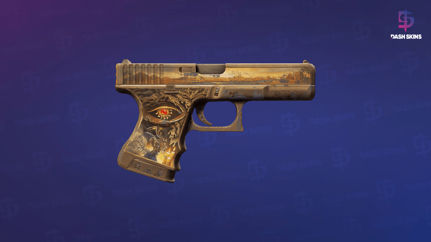Glock-18 | Ramese's Reach (Field-Tested) - Backside Screenshot