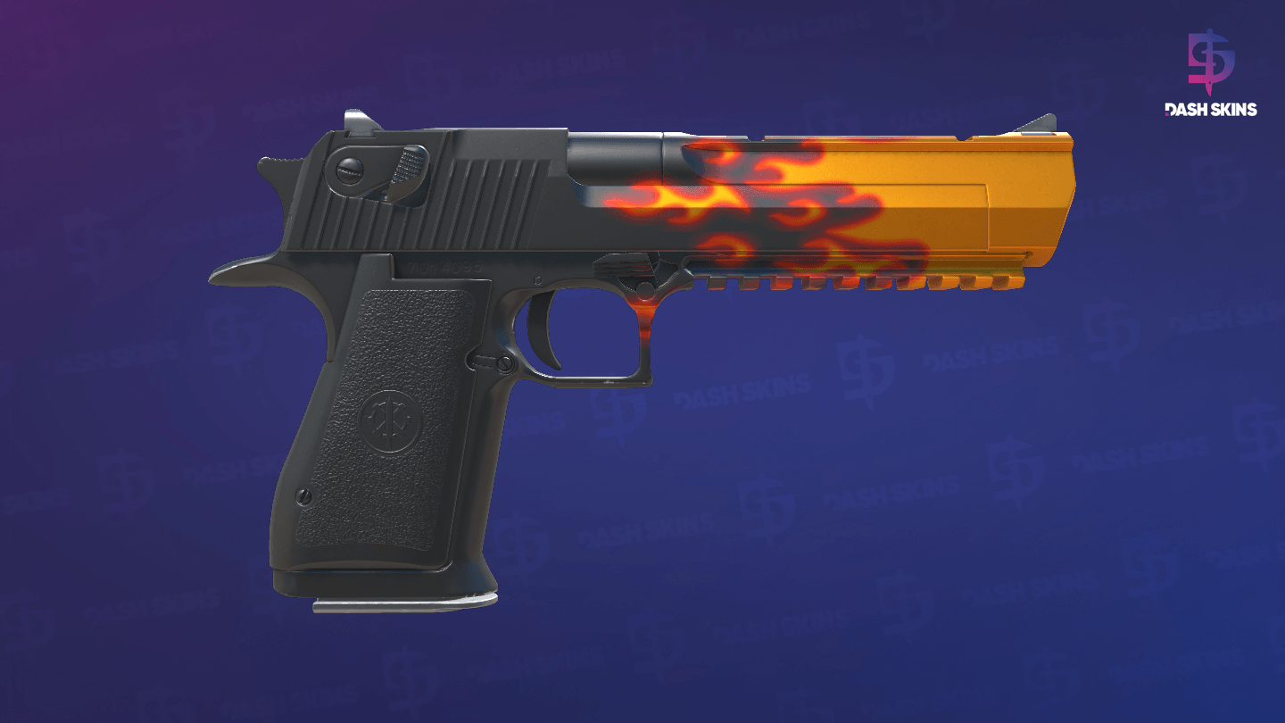 Desert Eagle | Blaze (Factory New) - Backside Screenshot