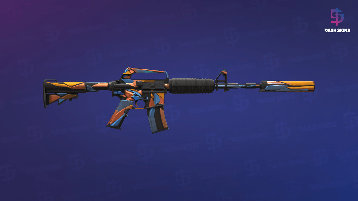 M4A1-S | Leaded Glass (Minimal Wear) - Backside Screenshot