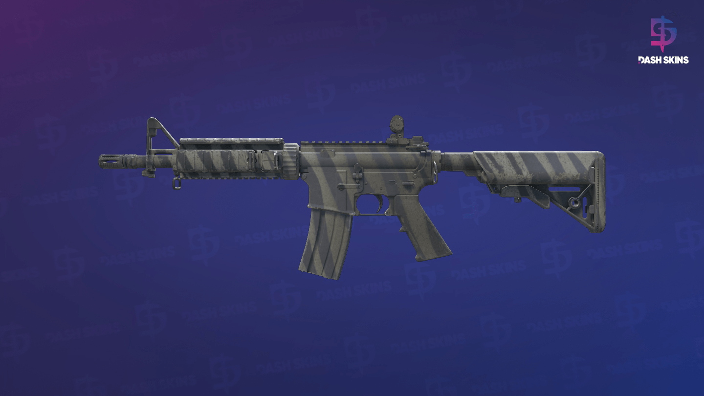 M4A4 | Faded Zebra (Field-Tested) - Frontside Screenshot