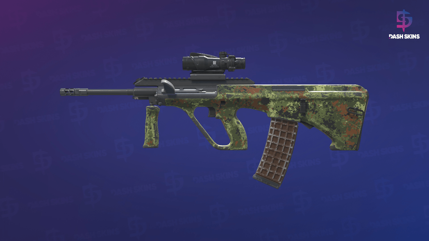 AUG | Commando Company (Field-Tested) - Frontside Screenshot