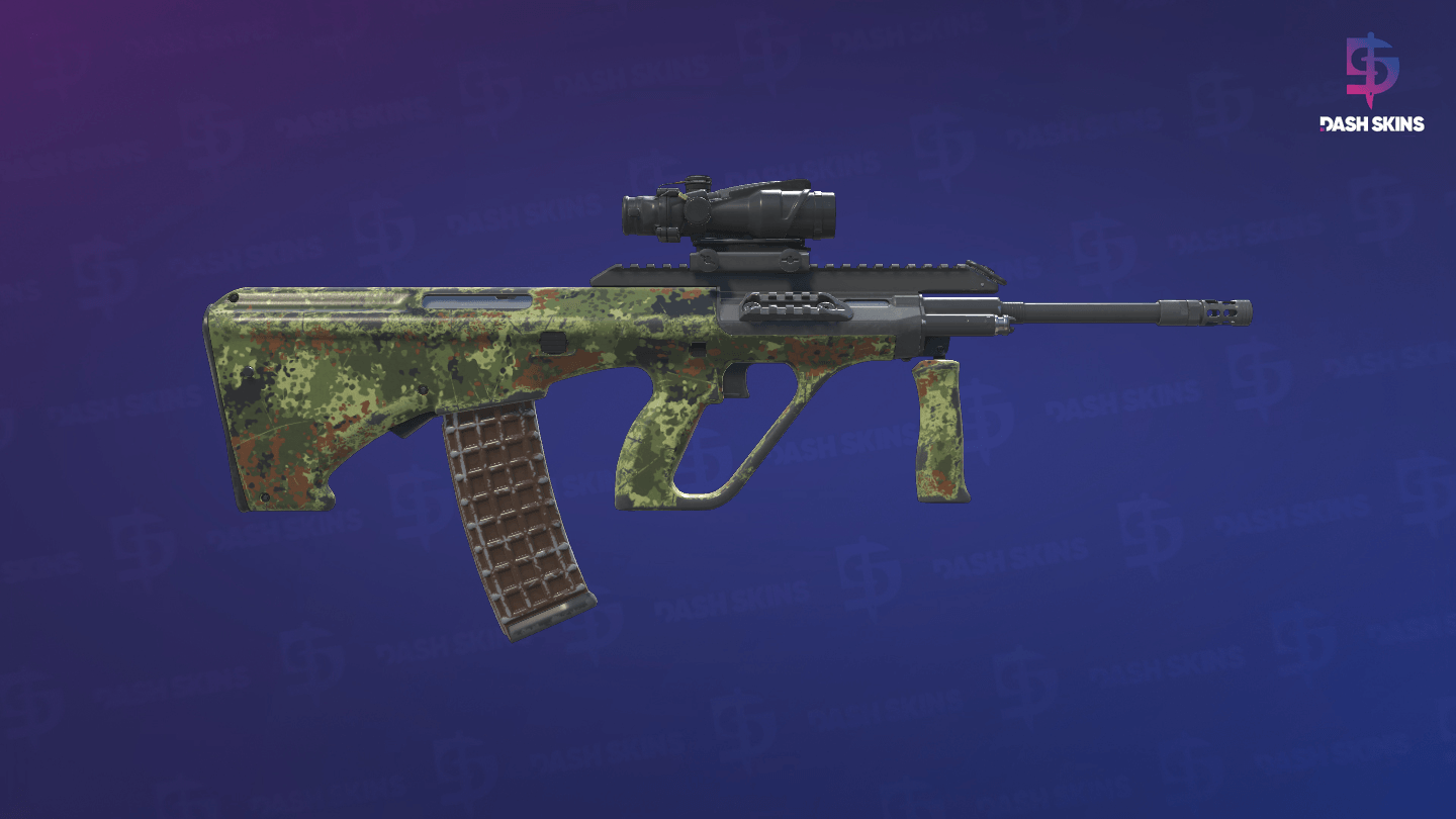 AUG | Commando Company (Field-Tested) - Backside Screenshot