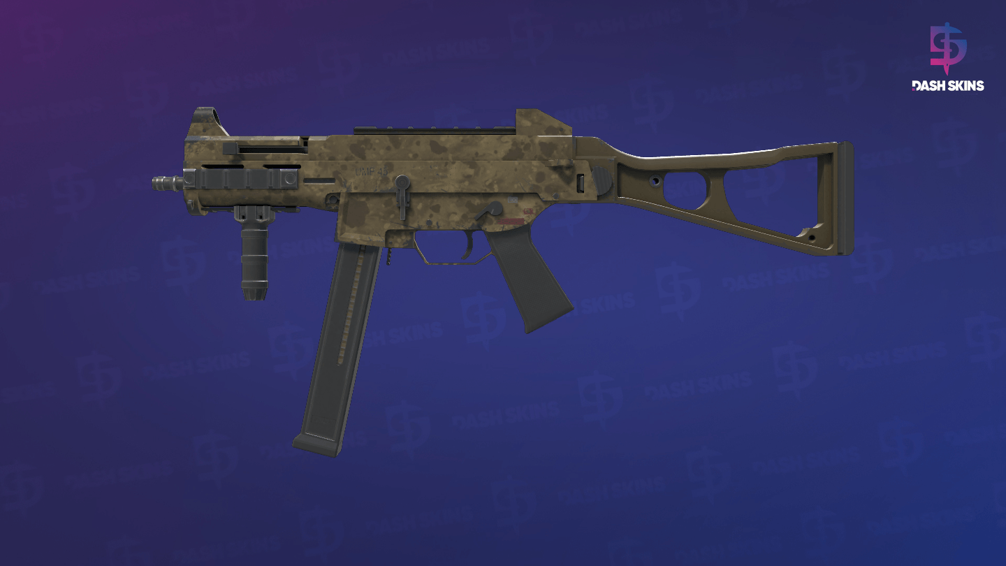 UMP-45 | Mudder (Field-Tested) - Frontside Screenshot