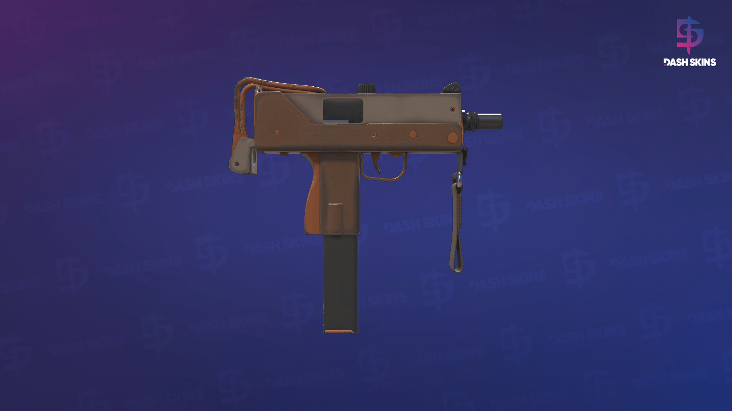 MAC-10 | Bronzer (Minimal Wear) - Backside Screenshot