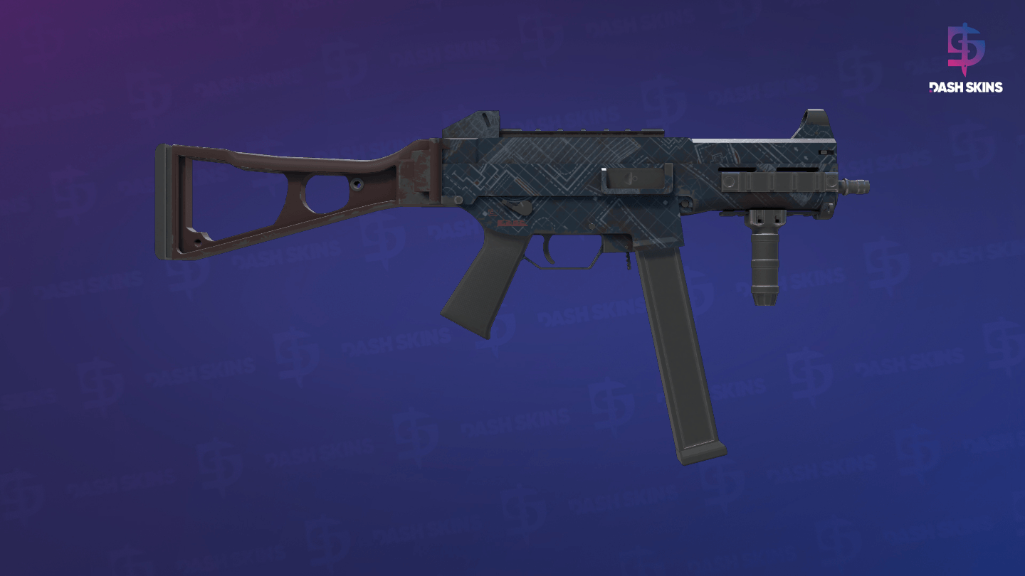UMP-45 | Facility Dark (Field-Tested) - Backside Screenshot