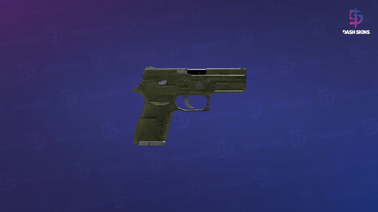 P250 | Iron Clad (Field-Tested) - Backside Screenshot