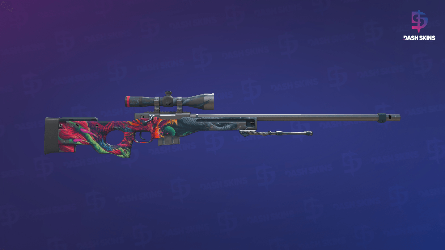 AWP | Hyper Beast (Field-Tested) - Backside Screenshot