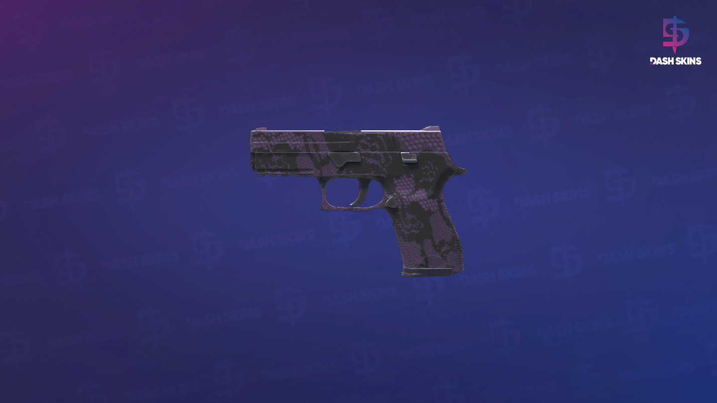 P250 | Plum Netting (Field-Tested) - Frontside Screenshot