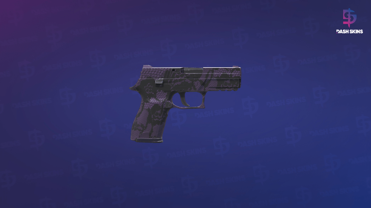 P250 | Plum Netting (Field-Tested) - Backside Screenshot