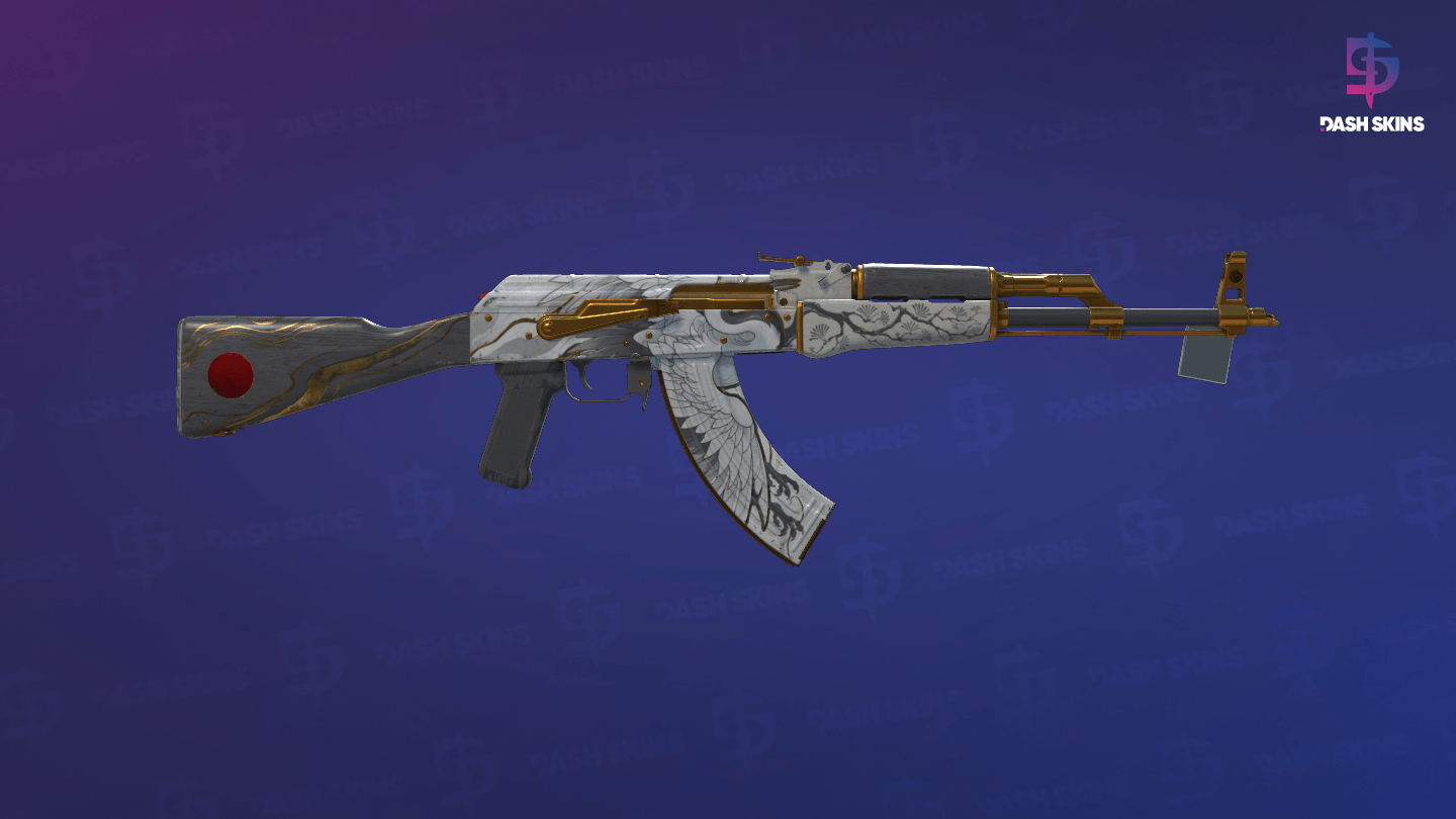 StatTrak™ AK-47 | Crane Flight (Field-Tested) - Backside Screenshot