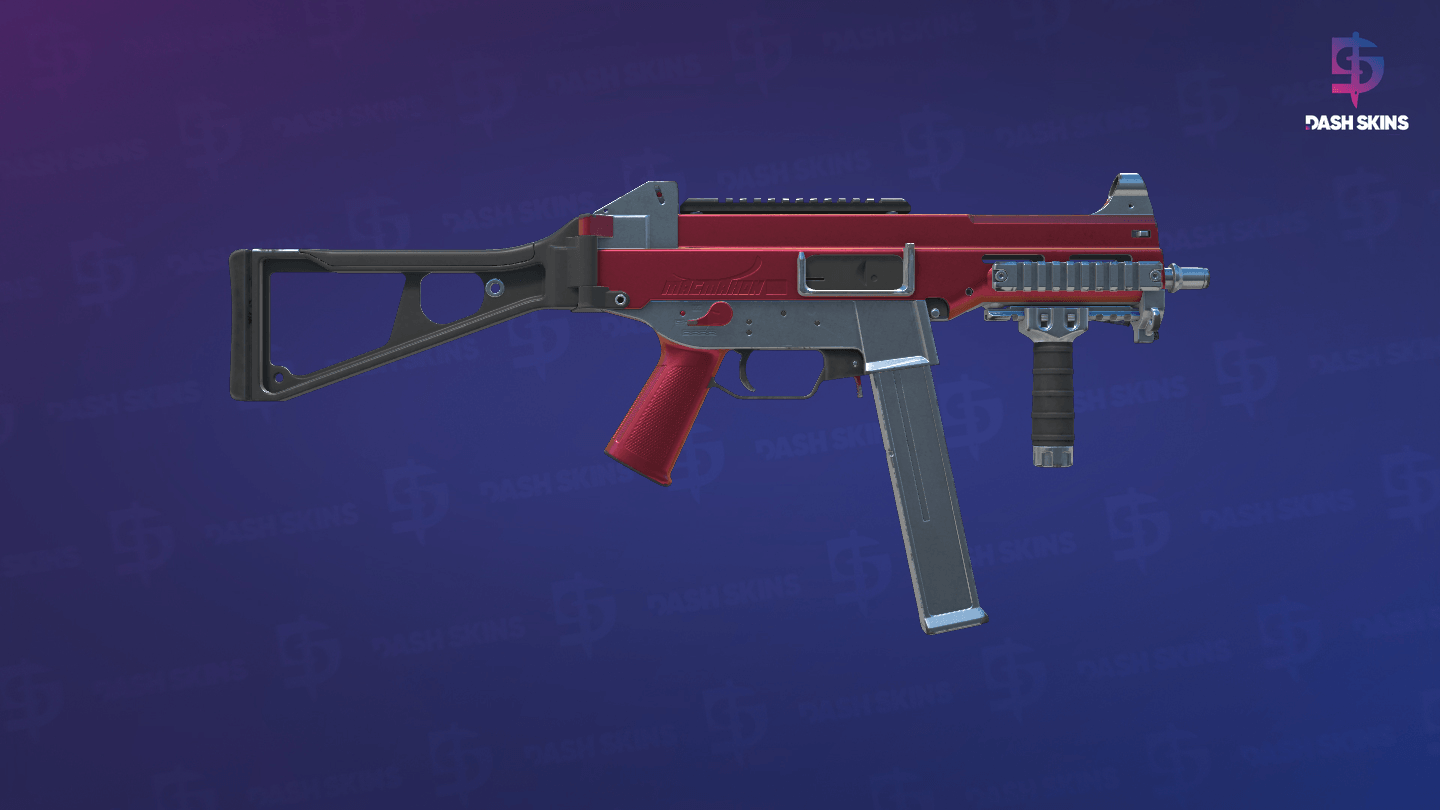 UMP-45 | Crimson Foil (Field-Tested) - Backside Screenshot