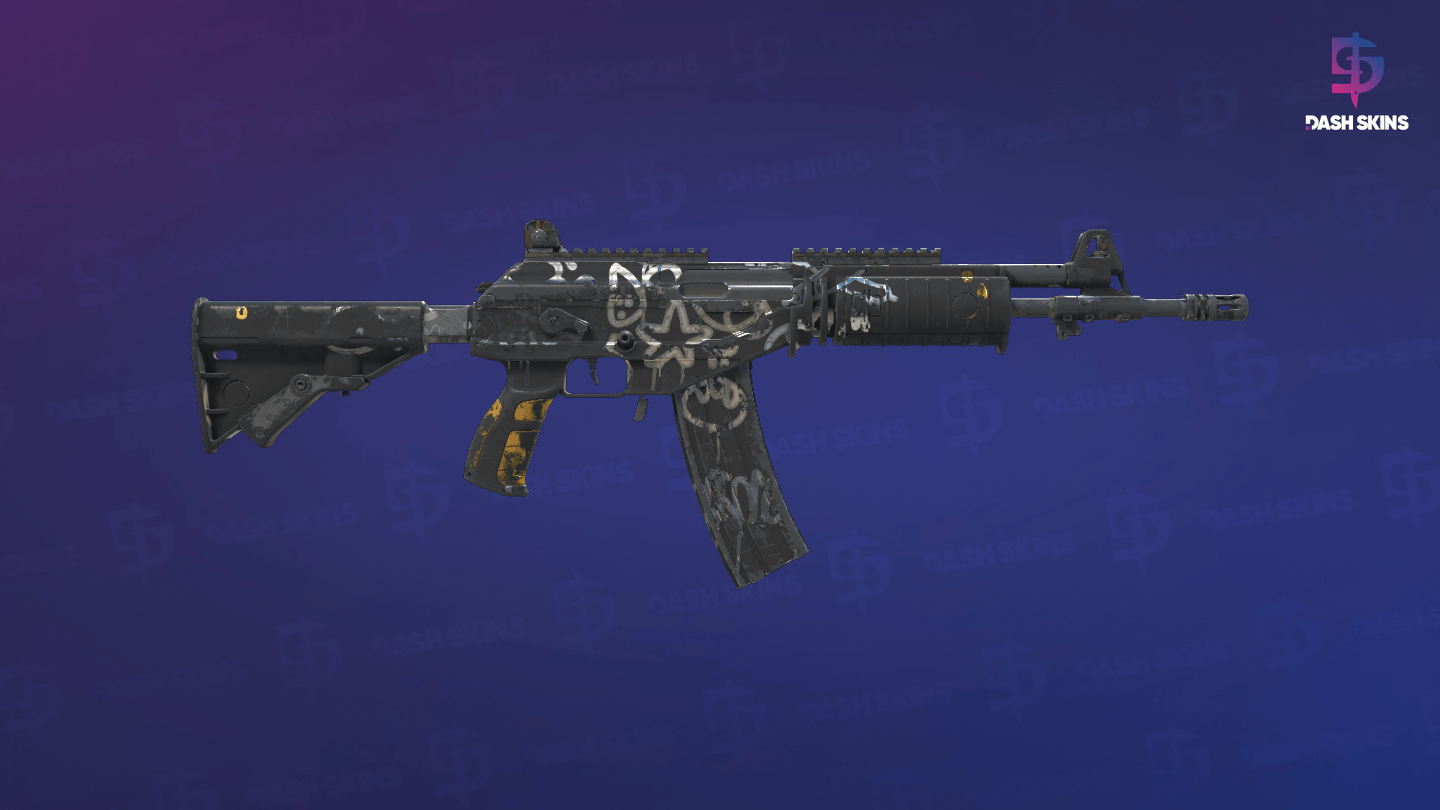 Souvenir Galil AR | Metallic Squeezer (Well-Worn) - Backside Screenshot