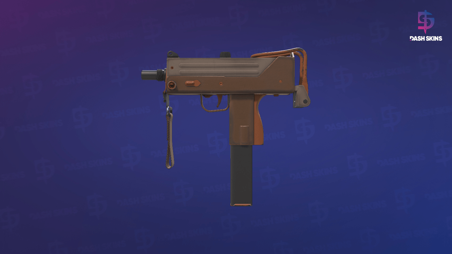 MAC-10 | Bronzer (Minimal Wear) - Frontside Screenshot