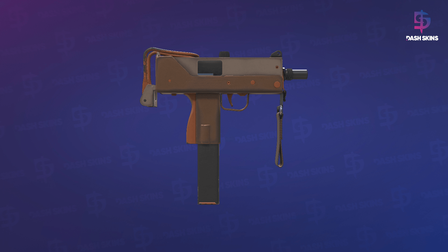 MAC-10 | Bronzer (Minimal Wear) - Backside Screenshot