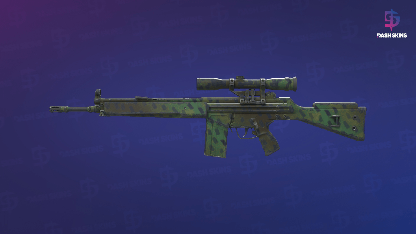 G3SG1 | Jungle Dashed (Field-Tested) - Frontside Screenshot