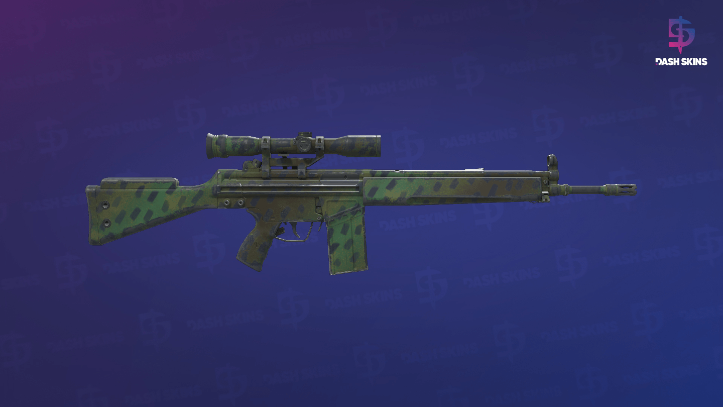 G3SG1 | Jungle Dashed (Field-Tested) - Backside Screenshot