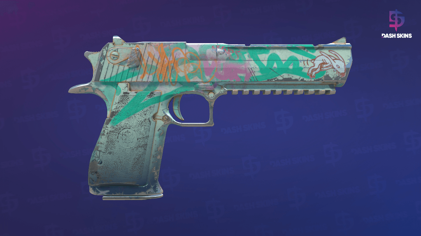 Desert Eagle | Tilted (Well-Worn) - Backside Screenshot