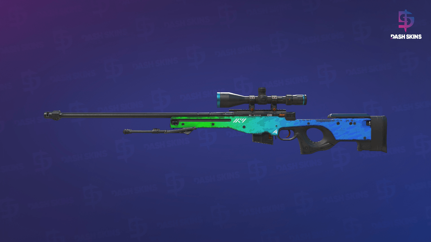 AWP | Ice Coaled (Field-Tested) - Frontside Screenshot