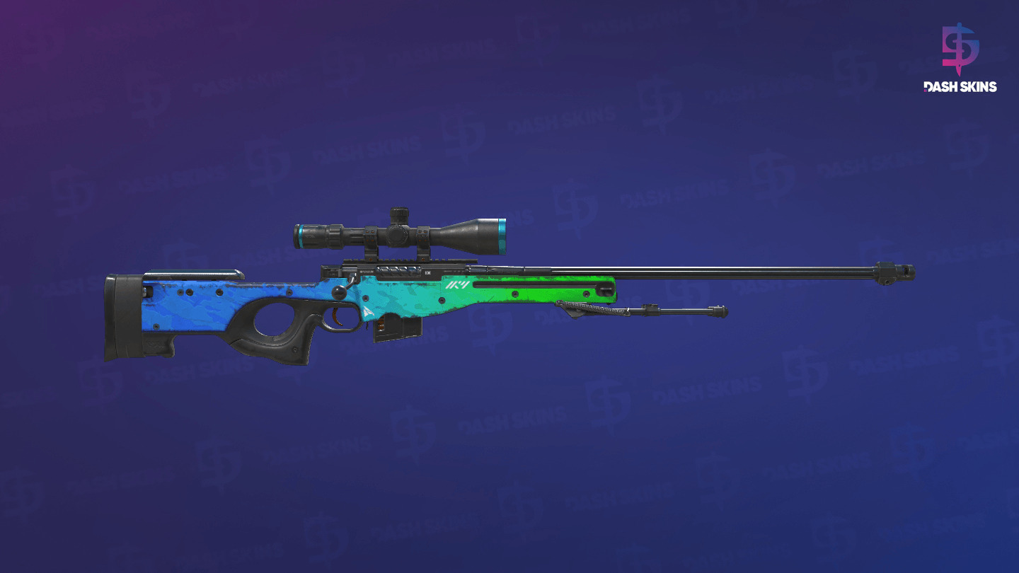 AWP | Ice Coaled (Field-Tested) - Backside Screenshot