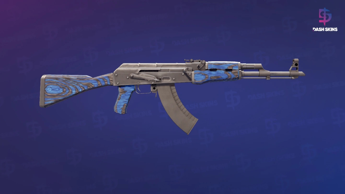 AK-47 | Azul Laminado - Backside Screenshot