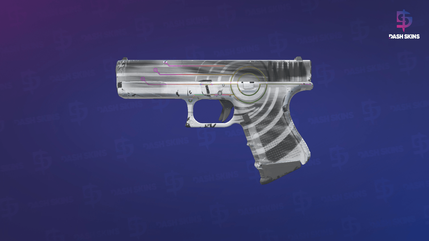 Glock-18 | Trace Lock (Field-Tested) - Frontside Screenshot