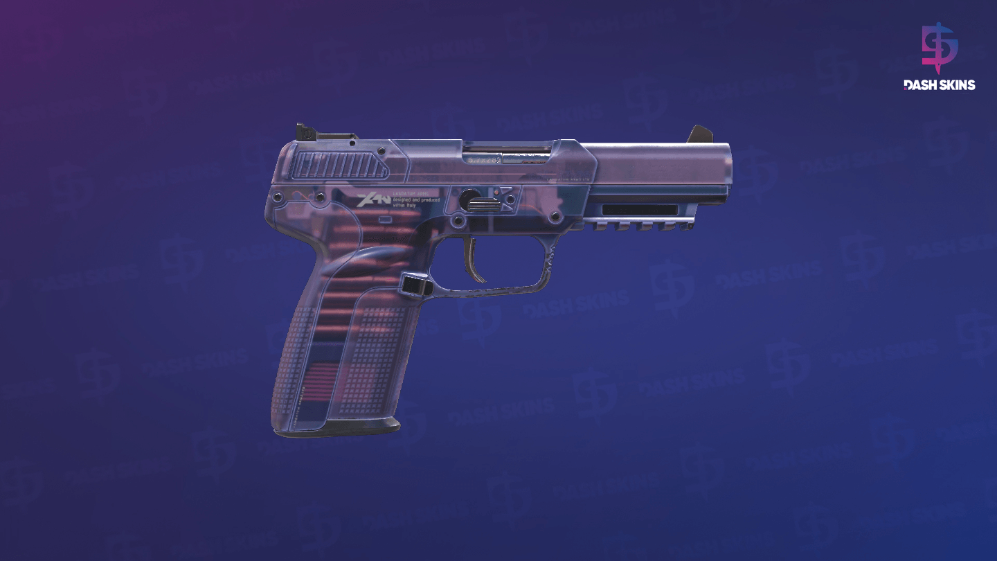 Five-SeveN | Dark Polymer (Minimal Wear) - Backside Screenshot