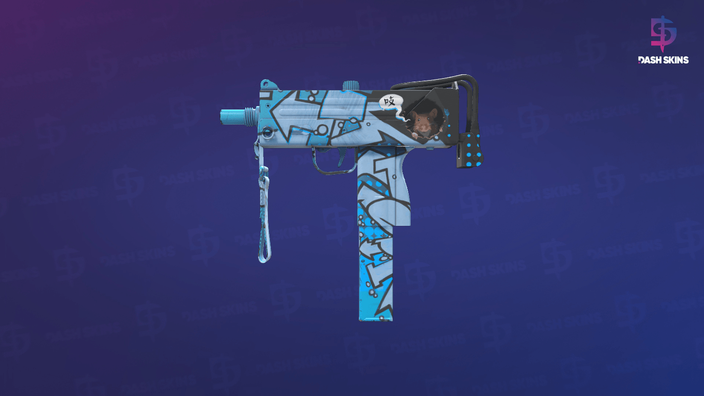 MAC-10 | Pipsqueak (Minimal Wear) - Frontside Screenshot
